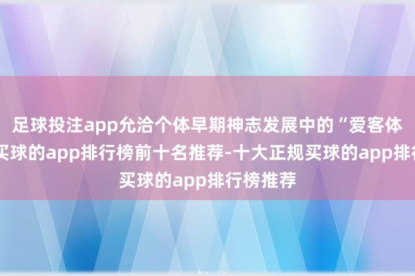 足球投注app允洽个体早期神志发展中的“爱客体”竞争-买球的app排行榜前十名推荐-十大正规买球的app排行榜推荐